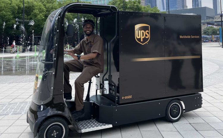  UPS teste des vélos cargos électriques à New York